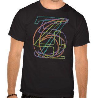 4567 Hand drawn Typography T shirt