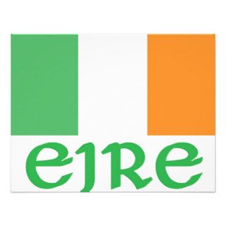 EIRE Irish Flag Invites