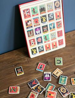 alphabet magnets by rose & grey