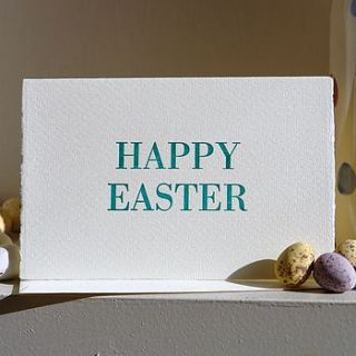 happy easter card by the kennington lane press