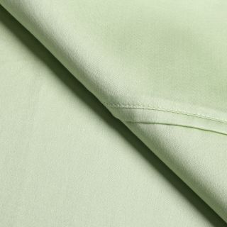 Elite Home Products Wrinkle Resistant All Cotton Sheet Set Green Size Full