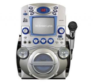 Singing Machine STVG513 Portable CD Karaoke Combo —