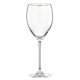 Lenox Timeless Gold Signature Crystal Wine Glass Lenox Wine Glasses