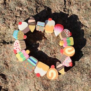 childrens cake bracelet by nest