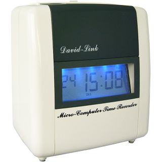 David link Time   Attendance Machine Dl 800 With Time Rack