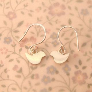 lovebird earrings by heather scott jewellery