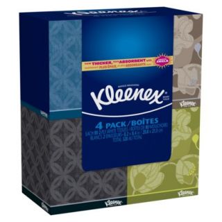 Kleenex Everyday Tissues 4 pack, 320 count