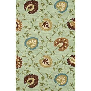 Hand hooked Tessa Mist Wool Rug (710 X 11)