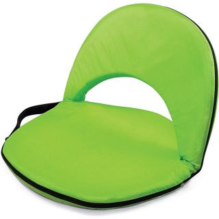 Picnic Time Oniva Portable Lime Recreation Recliner Seat