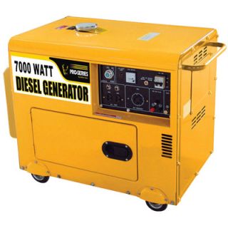 Sportsman 7,000 Watt Silent Diesel Generator   GENSD7