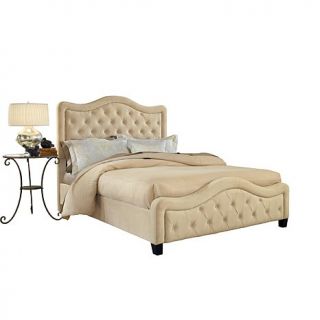 Hillsdale Furniture Trieste Fabric Bed   Queen   Buckwheat