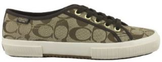 Coach Women's Kalyn Signature C Jacquard Sneakers, Style A3851 Shoes
