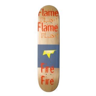 Flash Flame Fire Skateboard Decks