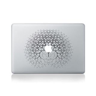 fractal tree vinyl sticker for macbook by vinyl revolution