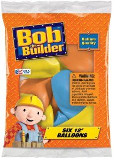 Bob the Builder 12" Assorted Color Balloons Toys & Games
