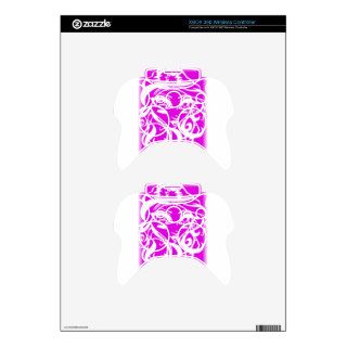Pink chick xbox 360 controller skin