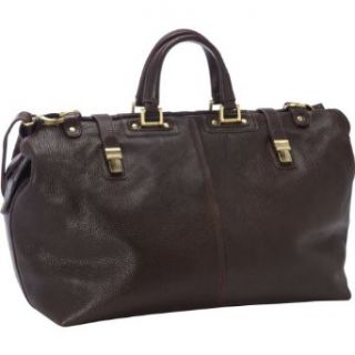 Dr. Koffer Fine Leather Accessories Addison Weekend Bag (Brown Venetian) Clothing