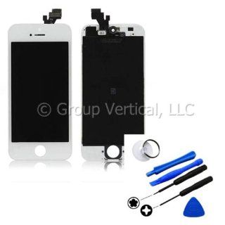 New White iPhone 5 Touch Screen Digitizer + LCD Display Complete Assembly with TOOLS by Group Vertical Cell Phones & Accessories