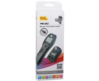 Pixel TW 282/DC2 Wireless Timer Remote Control for select Nikon camera models  Camera Shutter Release Cords  Camera & Photo