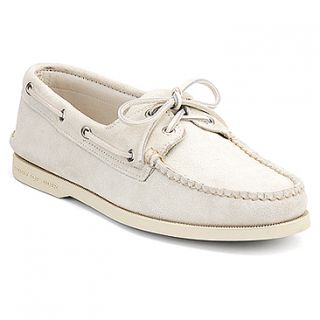 Sperry Top Sider A/O Boat Shoe by Made in Maine  Men's   Chalk Leather