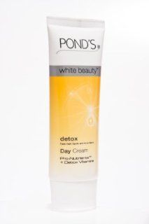 Genuine Pond's White Beauty Detox Spot Less White Cream (40g) with Vitamin B3, B6, E & C UV protection  Other Products  