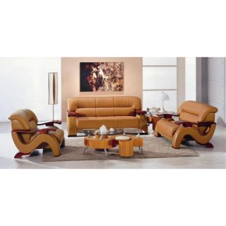 Hokku Designs Chrysocolla Leather Chair