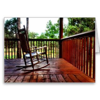 Country Porch Rocking Chair Cards