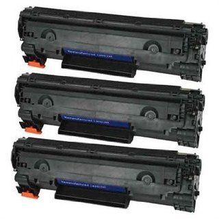 MTI  (3 Pack) Compatible CE285A Laser Toner Cartridges for HP P1102w, M1212nf Electronics