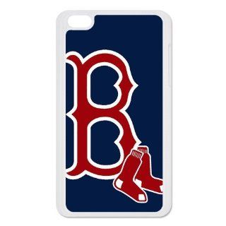 Vcase 005 MLB Major League Baseball Boston Red Sox Team Logo 3D Hard Printed Case Protector for iPod Touch 4/4G /4th Generation Cell Phones & Accessories