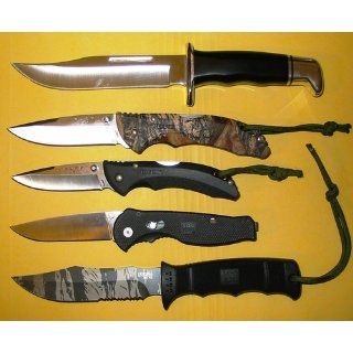 Buck 286 BHW Large Bantam Camo Folding Hunting Knife (Camo)  Hunting Knives  Sports & Outdoors