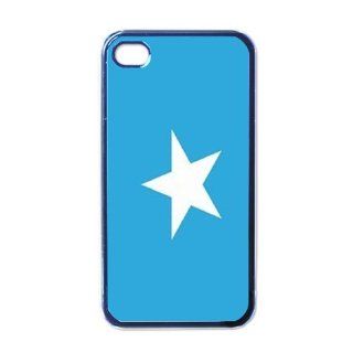 Somalia Flag Black Iphone 4   Iphone 4s Case Cell Phones & Accessories