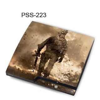 Taylorhe Skins PS3 Slim Decal/ call of duty modern warfare 2 cod Video Games
