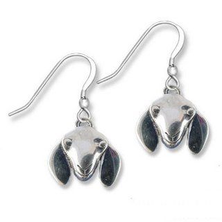 Sterling Silver Nubian Goat Earrings by The Magic Zoo Merry Rosenfield Jewelry