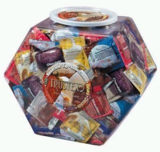288 pcs Assorted Flavors condoms case of 1 bowl Health & Personal Care