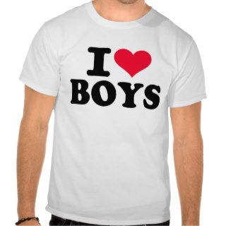 I love boys t shirt