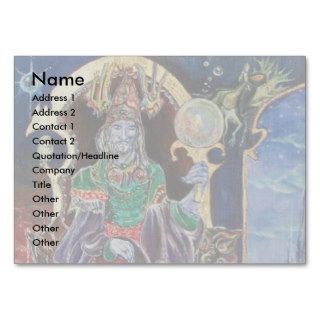 NEUROMANCER grey yellow blue red green black white Business Card