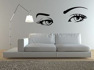 eyes wall stickers by zazous