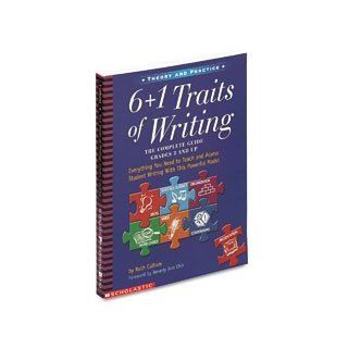 SCHOLASTIC 6+1 Traits of Writing Teacher`s Guide, Grade 3+, Softcover, 304 pages (Case of 3) 