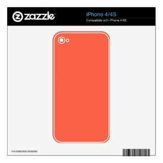 Tomato Decal For iPhone 4