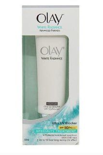 Olay White Radiance Advanced Fairness Ultra UV Blocker SPF 50 PA+++/50ml Health & Personal Care