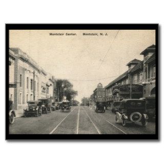 Bloomfield Ave., Montclair, New Jersey Vintage Post Cards