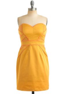Tangerine Zest Dress  Mod Retro Vintage Dresses