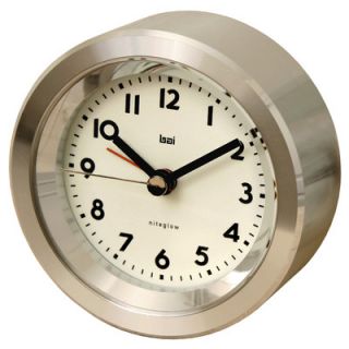 Bai Design Landmark Astor Aluminium Travel Alarm Clock