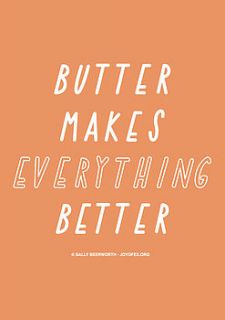 butter makes everything better card by the joy of ex foundation