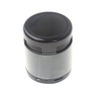 MKEN EWA E302 Portable Mini Hands Free Bluetooth V2.0 MIC Speaker with 2 in 1 Function Cable   Gray Computers & Accessories