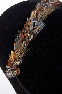 woodland feather hairband by holly young headwear