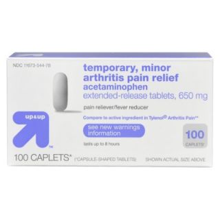 Arthritis Pain Relief Acetaminophen Caplet 100 pk.