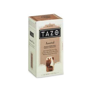 Starbucks Coffee Products   Tazo Tea, 24/PK, Assorted (Black/Green)   Sold as 1 BX   Tazo Teas are made from teas and herbs. Awake is a robust blend of Indian and high grown Ceylon black teas that is delicious for breakfast and all day long. Calm is an her