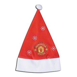 Manchester United Fc Football Xmas Hat Official Christmas  Sports Related Hard Hats  Sports & Outdoors