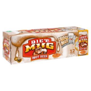 Mug Diet Root Beer 12 oz, 12 pk